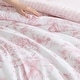 preview thumbnail 5 of 11, Laura Ashley Delphine Pink Cotton Comforter Reversible Set