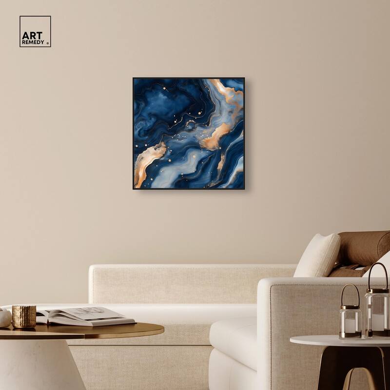 Deep Sea Geode III Canvas by Art Remedy