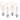 Luxrite Vintage LED Edison Bulb 60W Equivalent, ST19 ST58, 2700K Warm White, 550 Lumens, Dimmable, E26 Base (4 Pack)
