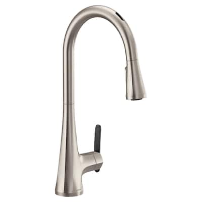 Moen S7235EV2 Sinema 1.5 GPM Single Hole Pull Down Smart Kitchen