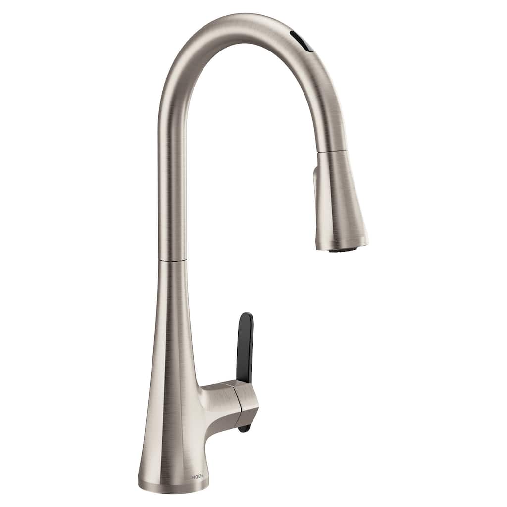 Moen S7235EV2 Sinema 1.5 GPM Single Hole Pull Down Smart Kitchen