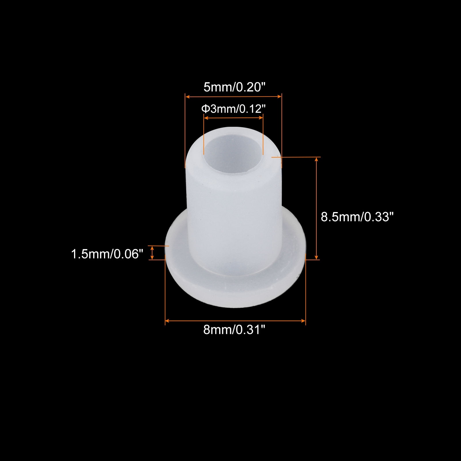 T Shape Rubber Grommet Seal Protection Cable Grommet for Cable