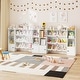 preview thumbnail 27 of 42, Costway Kids Toy Storage and Bookshelf with 8 Boxes Open Shelves & 2 - See Details