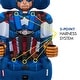 preview thumbnail 2 of 6, KidsEmbrace Marvel Avengers Captain America Combination Harness Booster Car Seat - 15