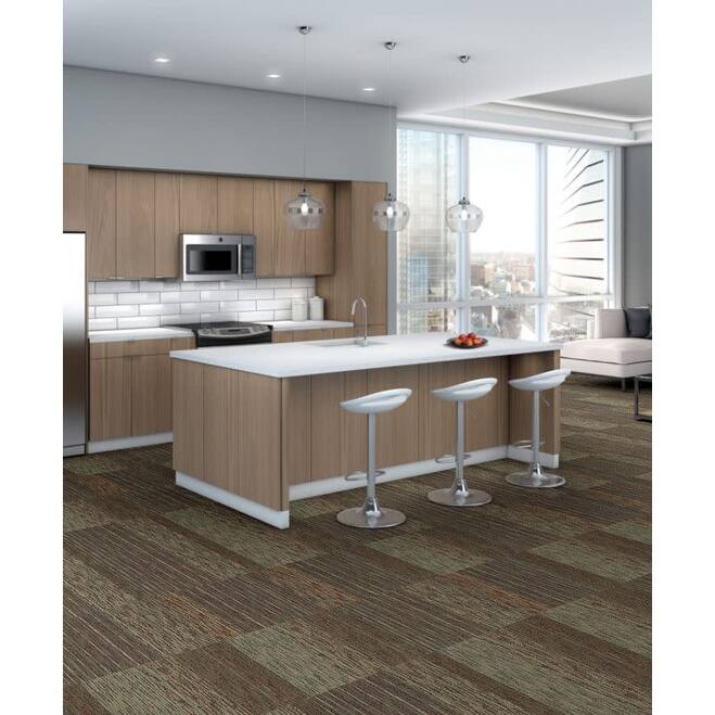 Shaw Philadelphia Commercial Unscripted 24" x 24" Glue Down Carpet