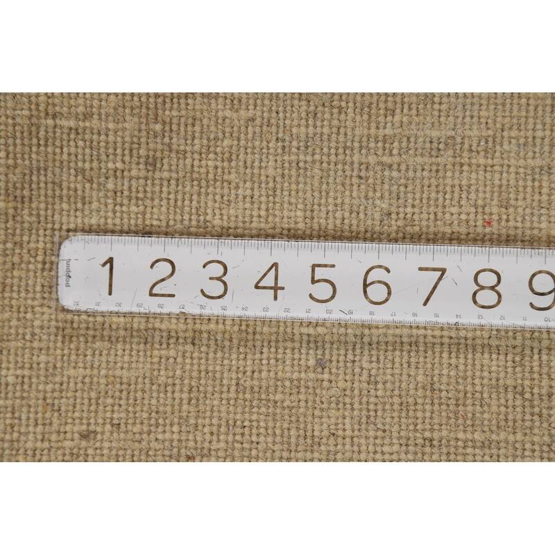 Contemporary Gabbeh Oriental Accent Rug Handmade Wool Carpet - 2'8"x 4'3"