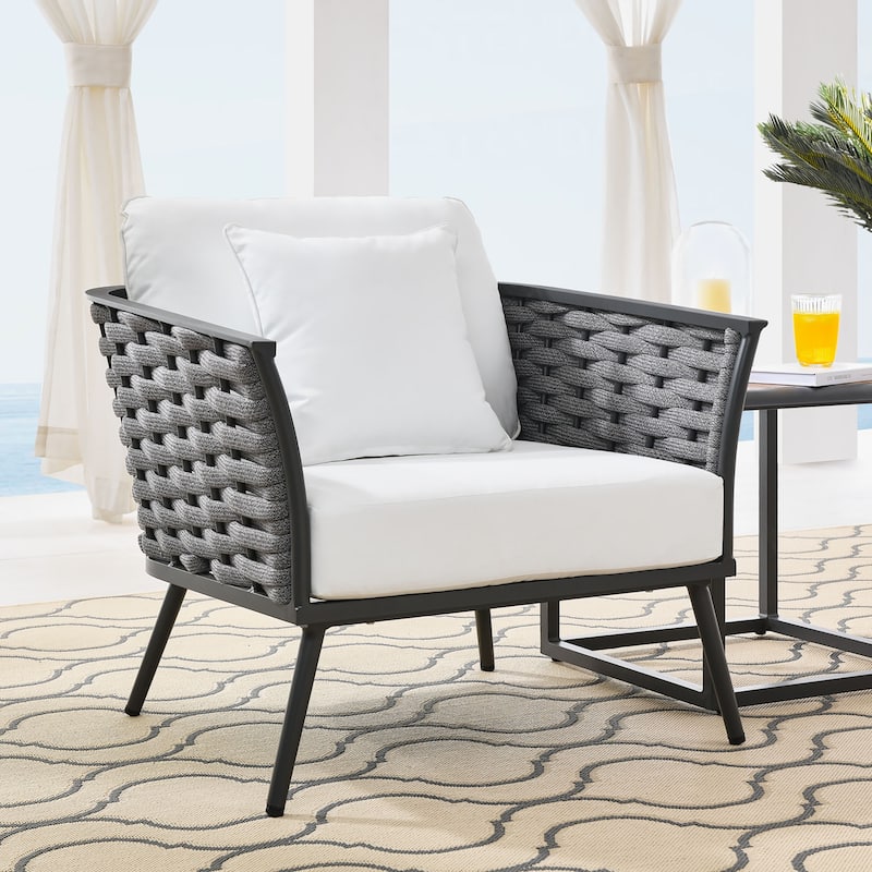 Stance Outdoor Patio Aluminum Armchair