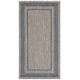preview thumbnail 59 of 83, SAFAVIEH Courtyard Diann Indoor/ Outdoor Waterproof Patio Backyard Rug 2'7" x 5' - Grey/Navy