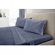 preview thumbnail 30 of 39, Dormisette Luxury German Flannel 6-ounce Hemstitch Bed Sheet Set