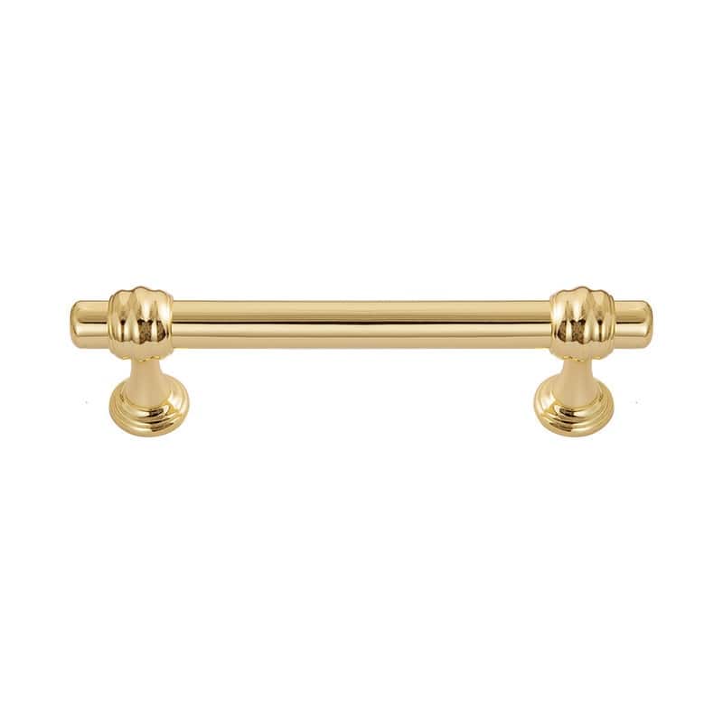 Utopia Alley Athen Pull Handle -Polished Gold Drawer Pull Handle, 3.75" Center to Center