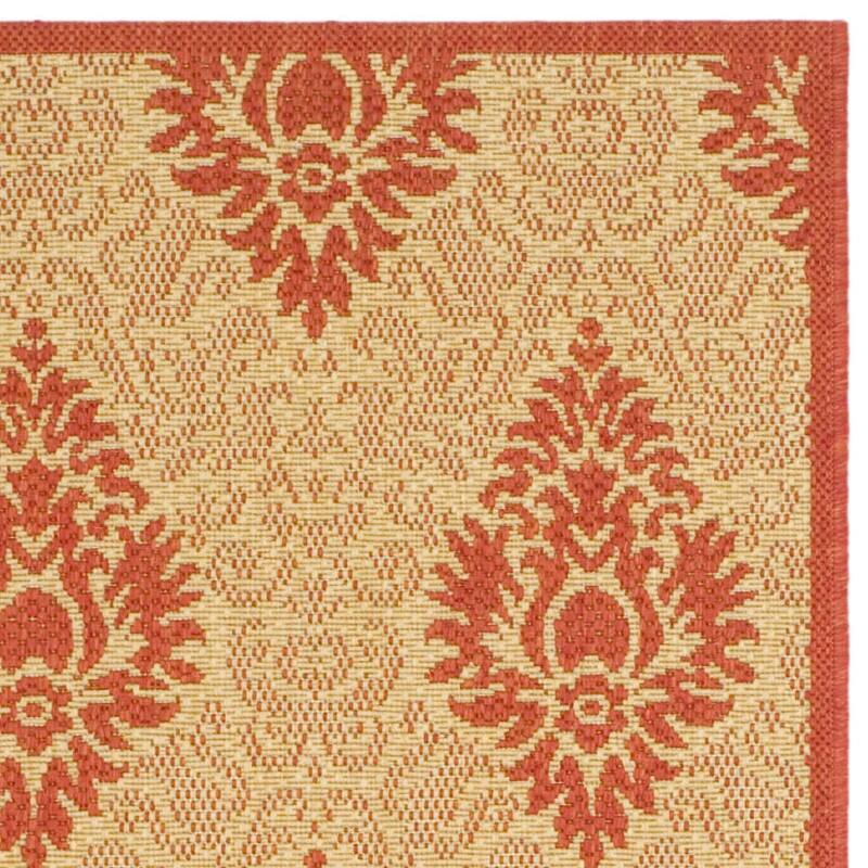 SAFAVIEH Courtyard Willene Boho Indoor/ Outdoor Waterproof Patio Backyard Rug
