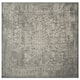 SAFAVIEH Evoke Quinn Vintage Distressed Rug - 6'7" x 6'7" Square - Silver/Ivory