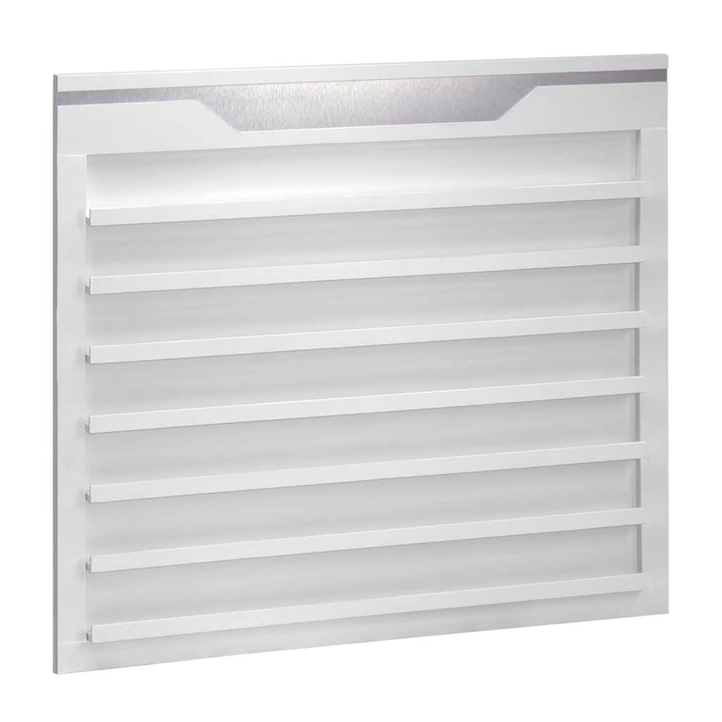 Sonoma Nail Polish Wall Rack, Holds up to 220 Nail Polish Bottles, White - 38" x 43"