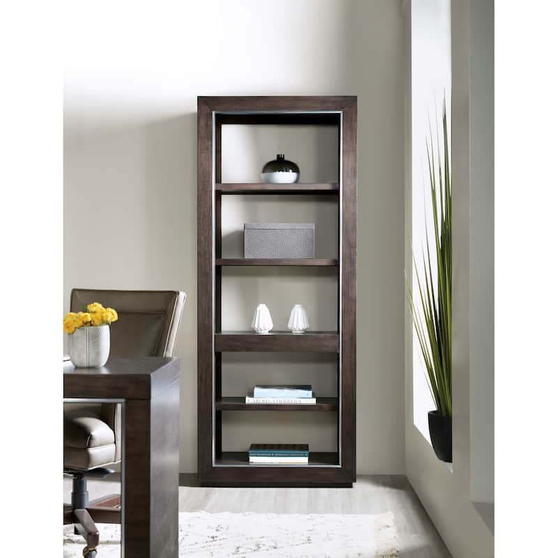 Hooker Furniture House Blend 76" x 31" 5 Shelf Contemporary Etagere