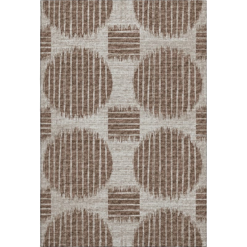 Premium Washable Super Soft Contemporary Geo Mayfield Rug
