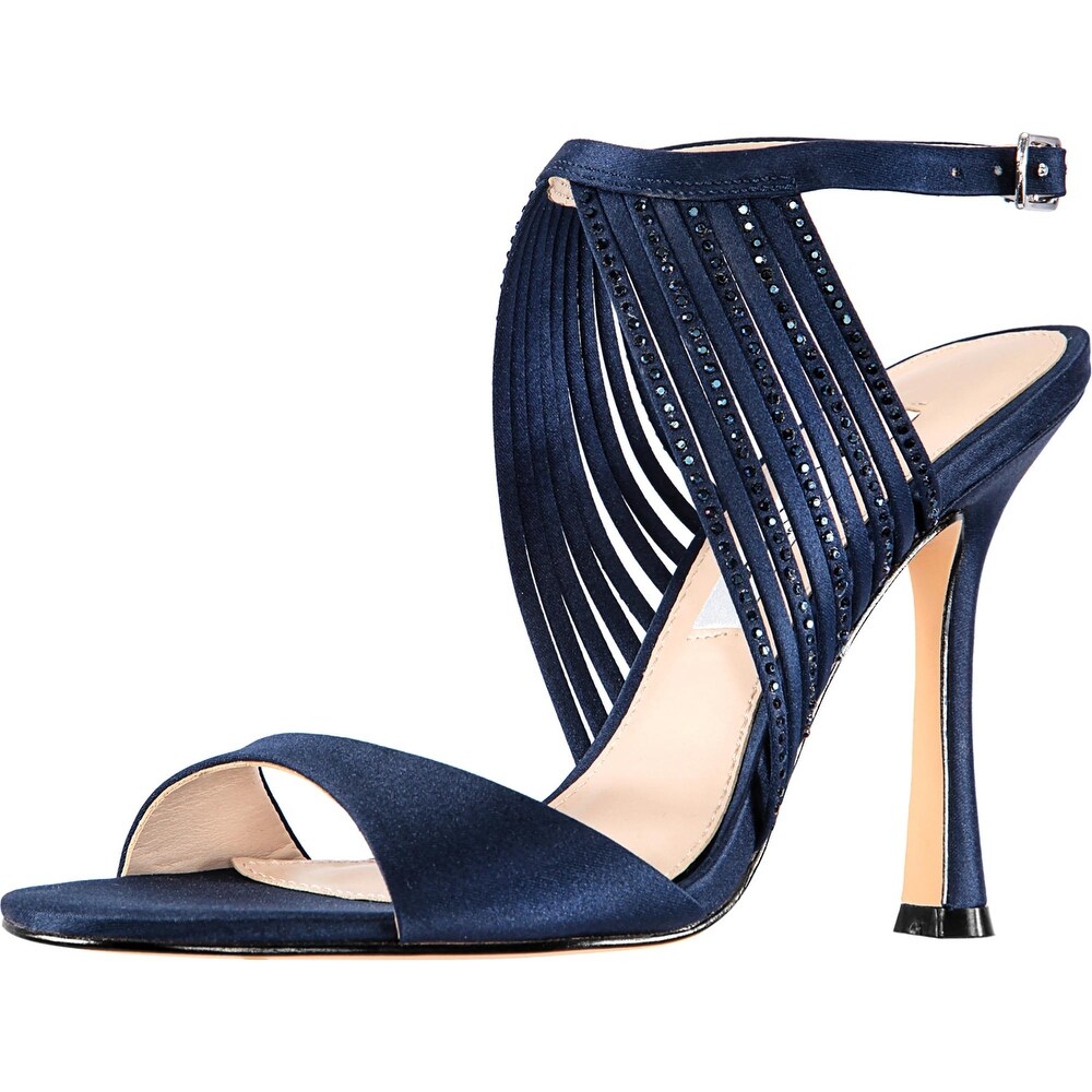 nina gerri evening sandals navy
