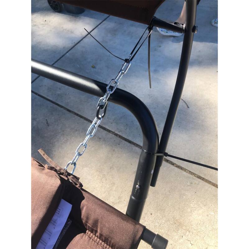 Patio Hanging Chaise Lounge Chair