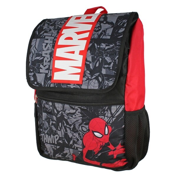 spiderman with backpack