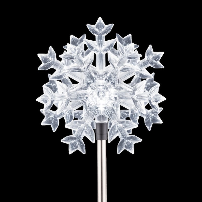 Alpine Corporation Outdoor Garden Stakes LED Lights (Set of 2)