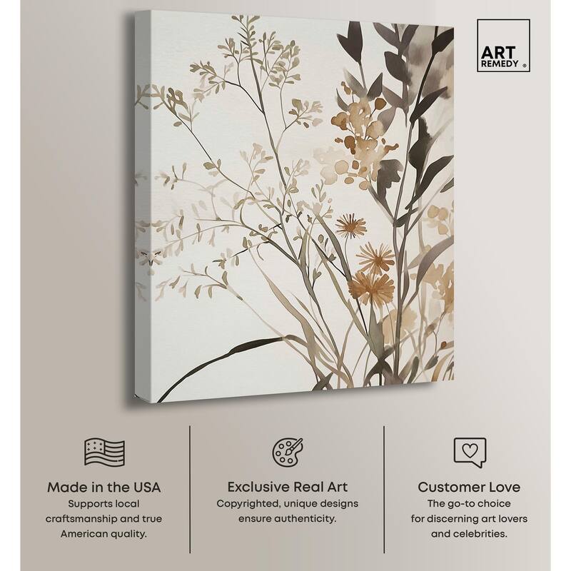 Meadow's Murmur I Canvas by Art Remedy, Gallery Wrapped