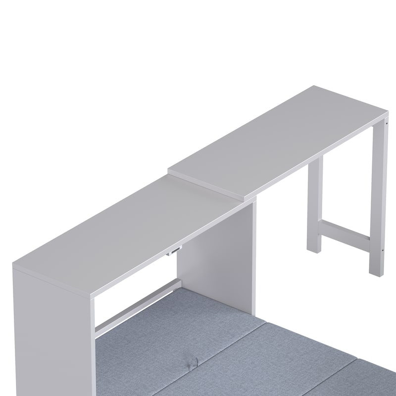 Murphy Cabinet Bed with Adjustable Position Desk