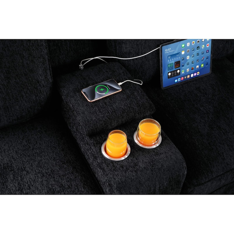 Oversized U Shaped Sleeper Sectional Sofa Pull Out Couch Bed