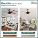 preview thumbnail 32 of 42, 52/66-In Farmhouse Style Industrial Windmill Large Ceiling Fan with Light and Remote