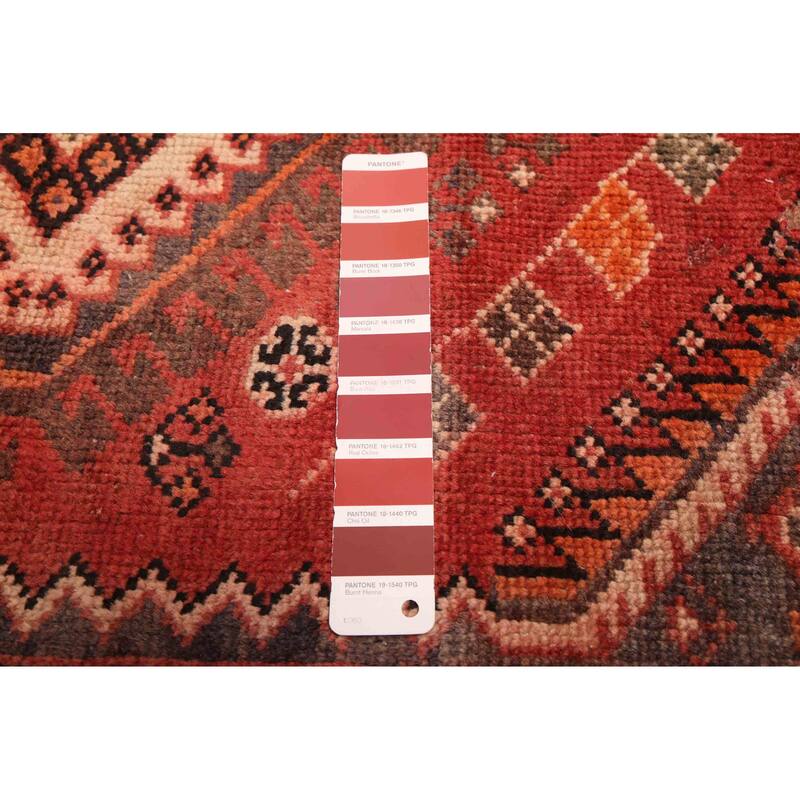 ECARPETGALLERY Hand-knotted Konya Anatolian Red Wool Rug - 5'0 x 9'7