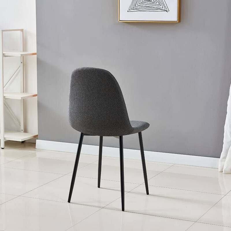 Modern Upholstered Cover Dining Chair for Kitchen, Set of 4 - N/A