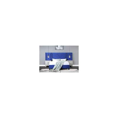 King Bed - Modern Upholstered Platform Bed Frame for Bedroom - Urban Design