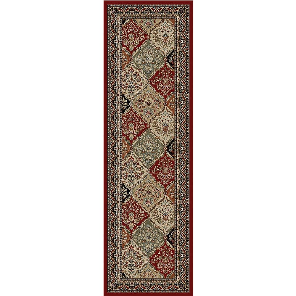 Mayberry Hometown Panel Kerman Traditional Area Rug