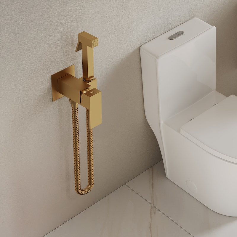 Multi-Function Handheld Bidet Sprayer with Temperature Control, Bidet Attachment for Toilet - N/A