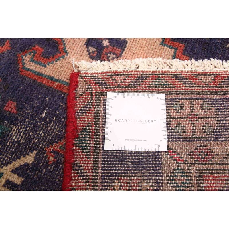 ECARPETGALLERY Hand-knotted Andelz Red Wool Rug - 4'1 x 7'6