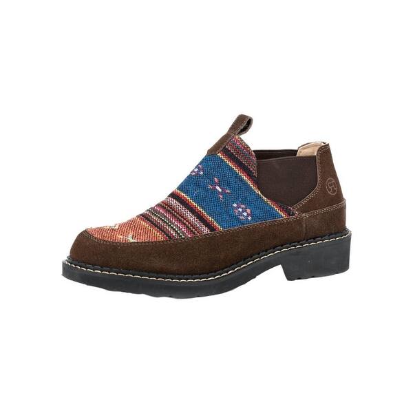Shop Roper Casual Shoes Womens Isabel Aztec Slip Brown Overstock