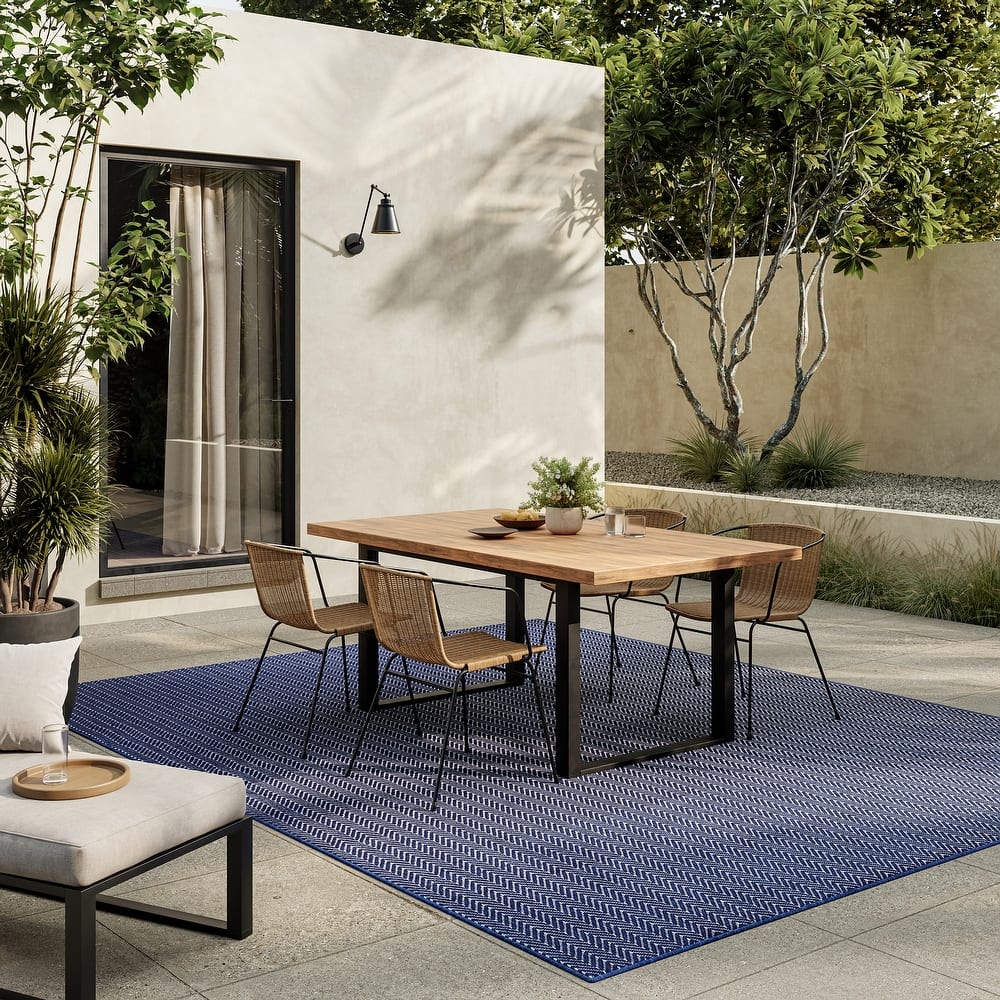 Nourison Horizon Indoor/Outdoor Chevron Area Rug