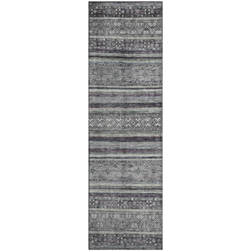 Premium Washable Super Soft Boho Stripes Mayfield Rug