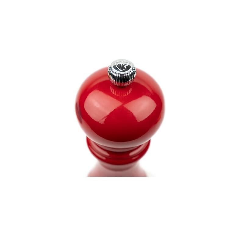 Peugeot Paris u'Select Zirlion Salt Mill, Passion Red, 5 inch, Adjustable Grind