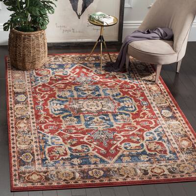 SAFAVIEH Bijar Elody Traditional Oriental Distressed Rug