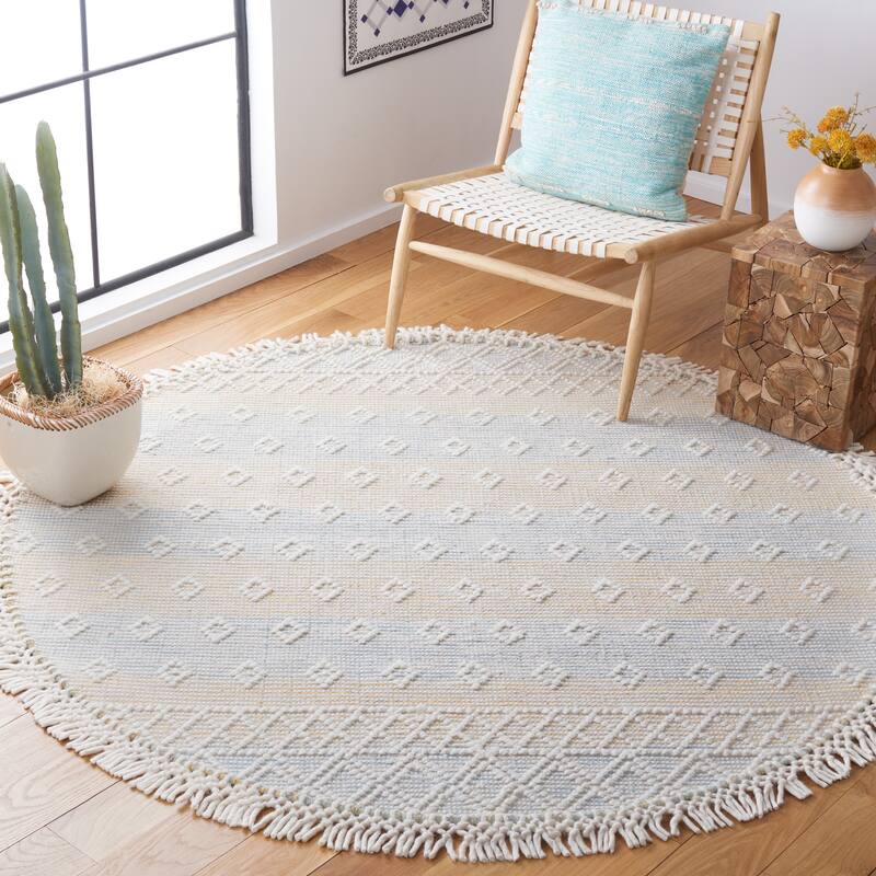 SAFAVIEH Handmade Vermont Chantal Transitional Wool Rug
