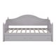 preview thumbnail 5 of 5, Light Grey Wooden Twin Size Sofa Bed Daybed with 2 Storage Drawer