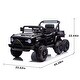 preview thumbnail 3 of 21, 12V Kids Ride On 6-Wheel electric truck car W/Parents Control