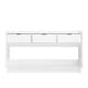 preview thumbnail 3 of 41, Prepac Simply Modern 60.25" W Entryway Table, Narrow Console Table with 3 Drawers, Media Console Table with Storage
