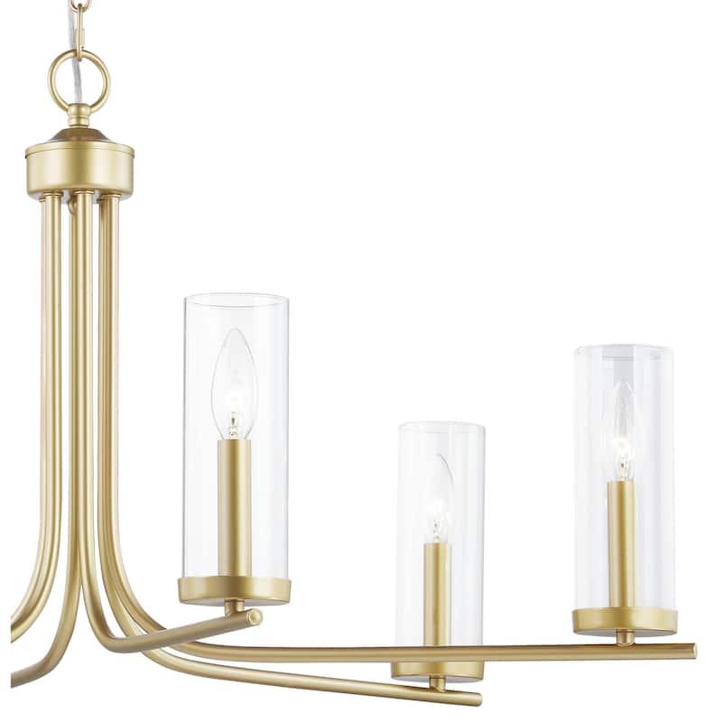 Fillmore 6-Light Chandelier, Gold