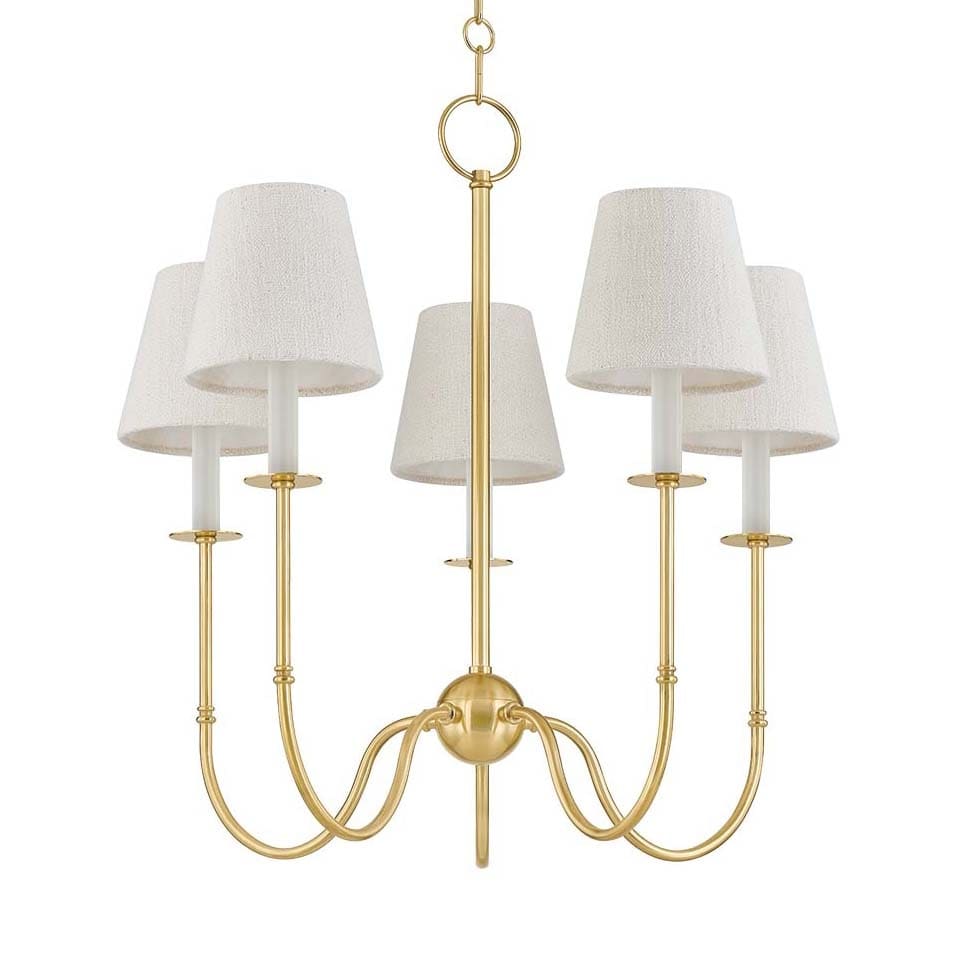 Hudson Valley Lighting 6927 Amina 5 Light 27" Wide Chandelier
