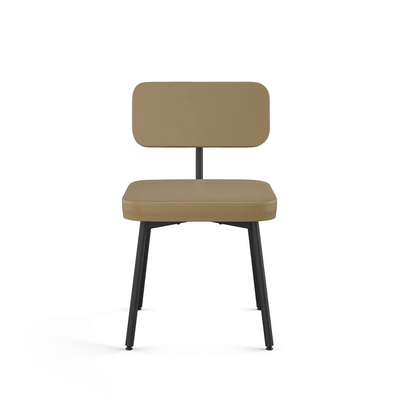 Amisco Tereza Upholstered Dining Chair with Metal Legs
