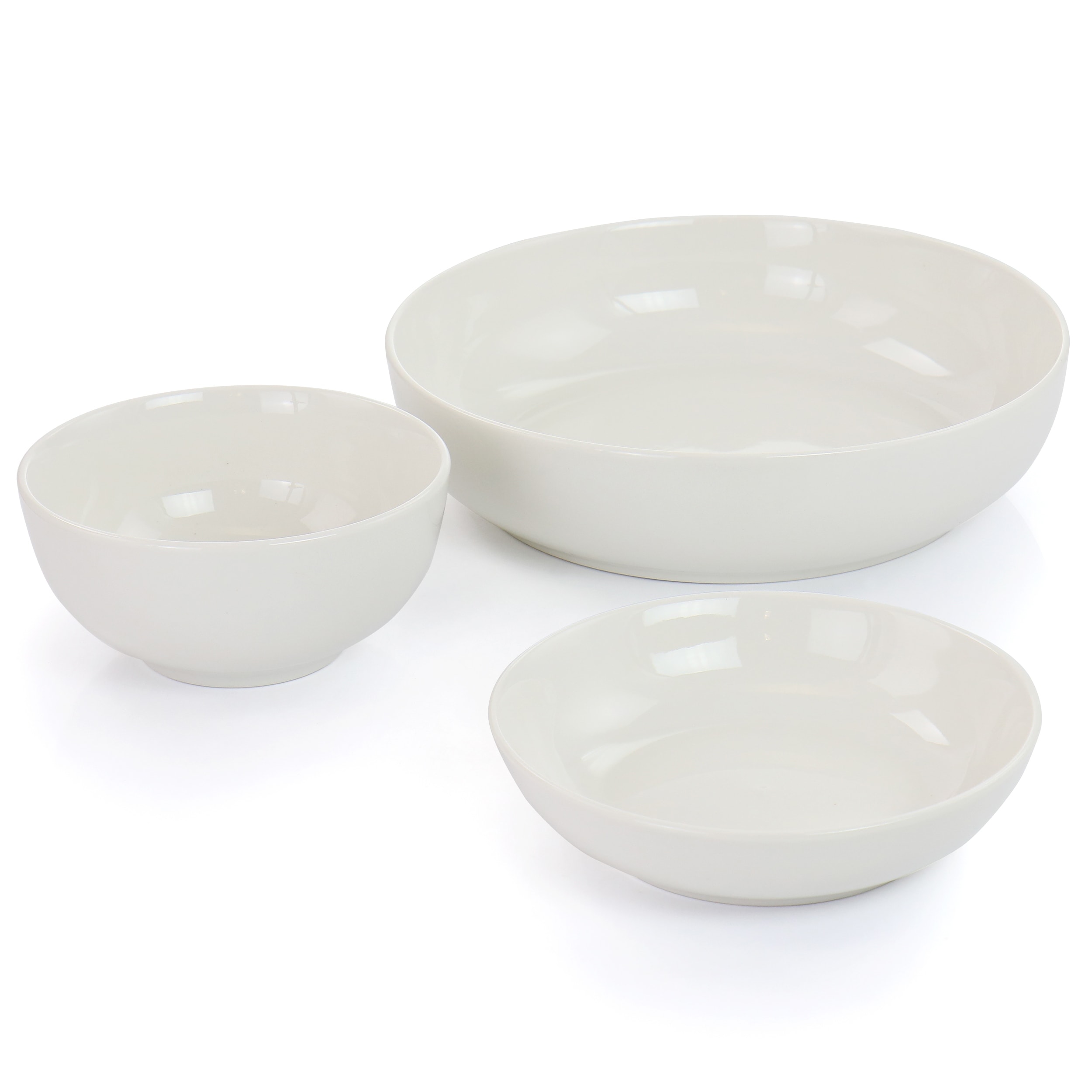 Elama Iris 32 Piece Porcelain Dinnerware Set 8 x 10 On Sale
