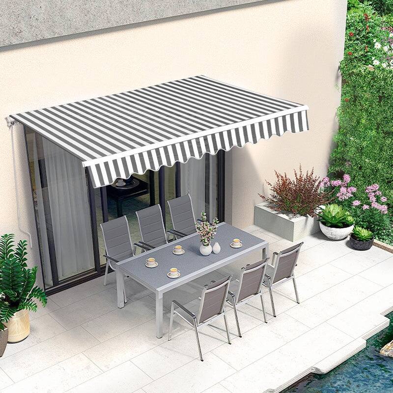 Patio Awning 13x8 Feet Fabric Replacement Sunshade Canopy