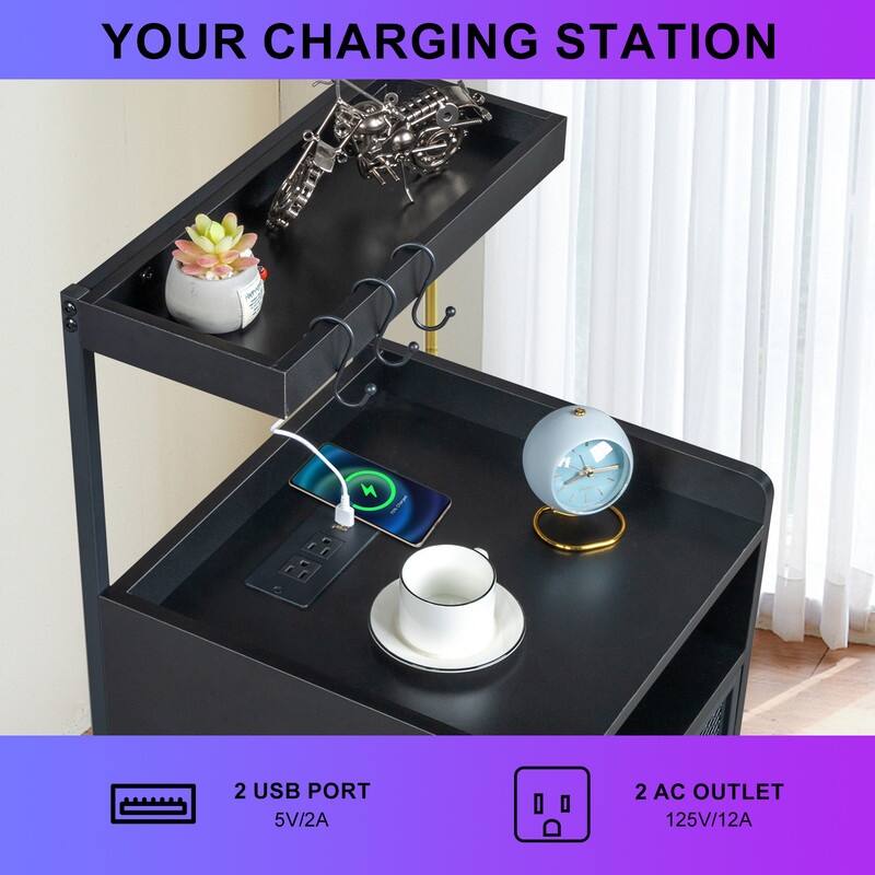 Nightstand With USB