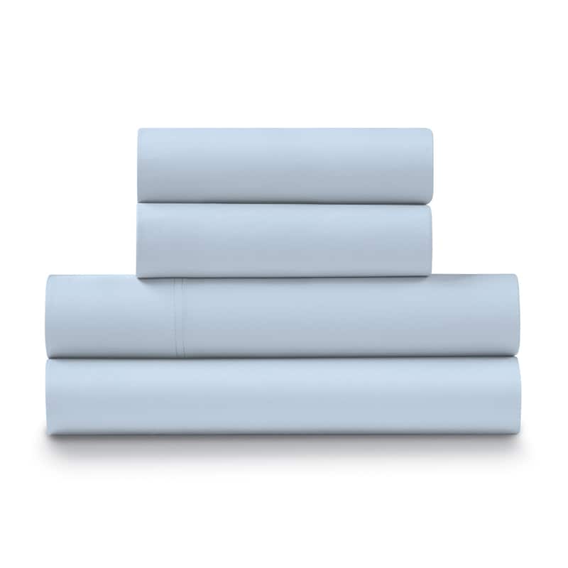 Ella Jayne 100% Cotton Sateen 500 Thread Count Deep Pocket 4-piece Sheet Set