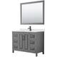Option Dark Gray, Black Trim, Giotto Quartz Top